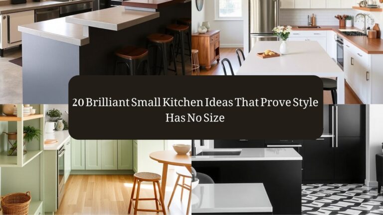 20 Brilliant Small Kitchen Ideas That Prove Style Has No Size