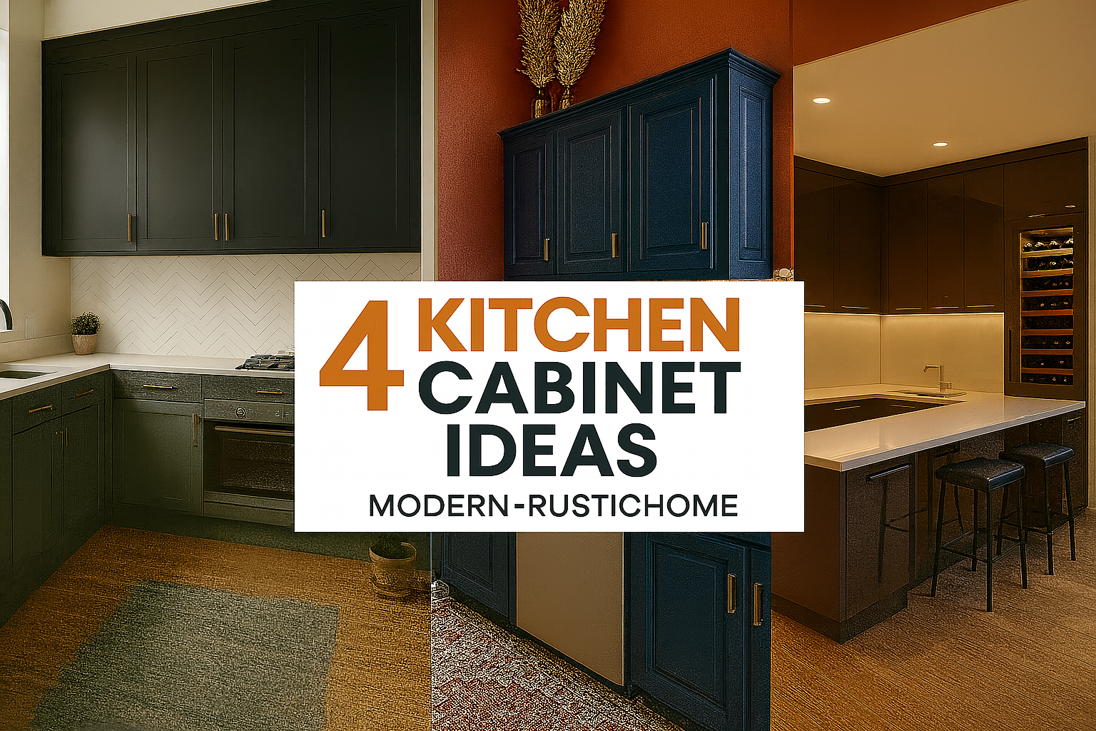 4 Kitchen Cabinet Ideas