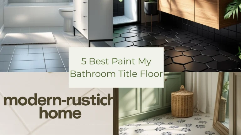 5 Best Paint My Bathroom Title Floor