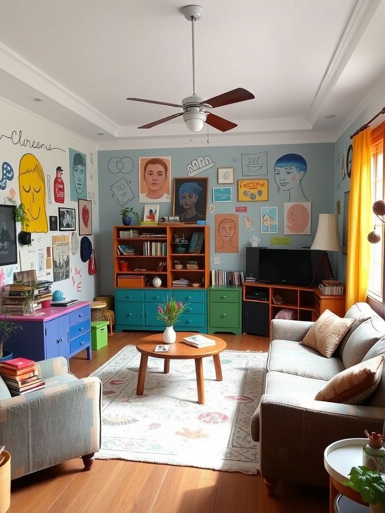 Colorful Living Room
