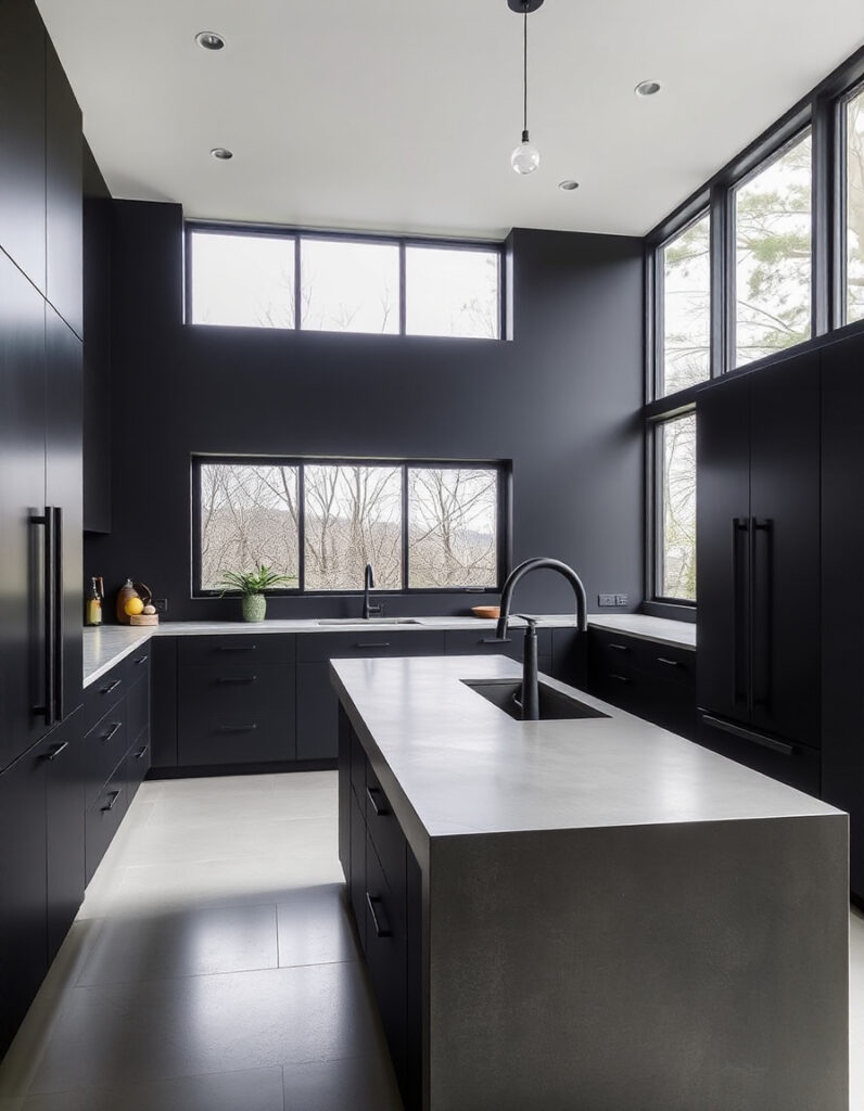 black kitchen Ideas