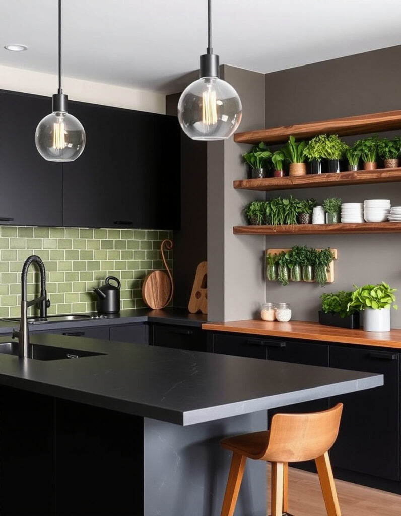 black kitchen Ideas