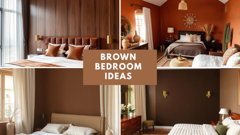 Brown Bedroom Ideas for a Cozy, Stylish Makeover