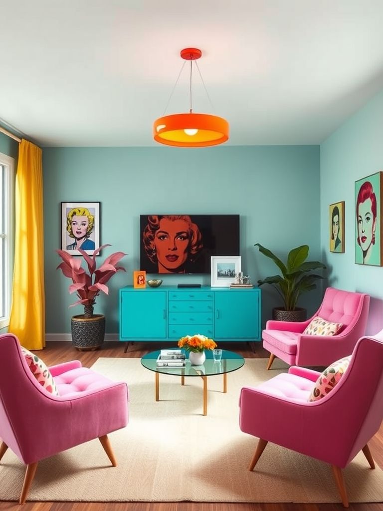 Colorful Living Room