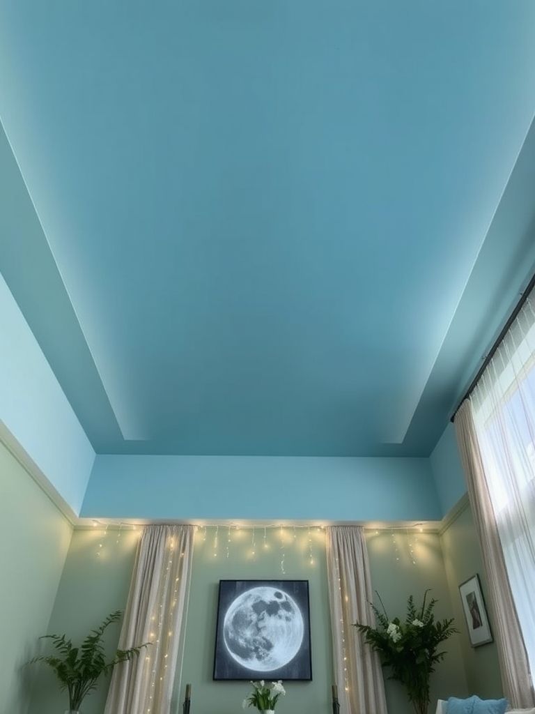 Green and Blue Living Room