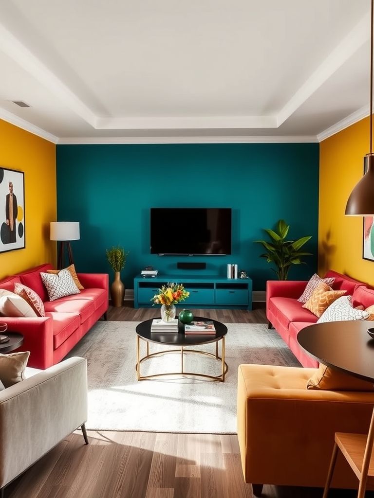 Colorful Living Room