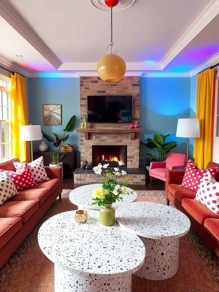 Colorful Living Room