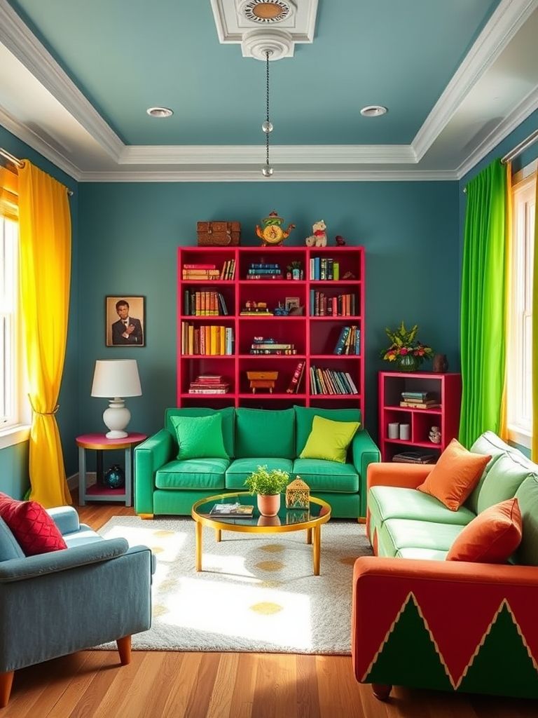 Colorful Living Room