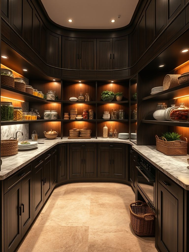 Shelving Concepts for Pantry