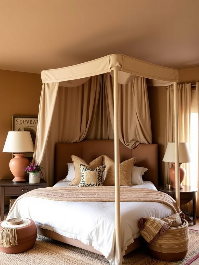 Brown Bedroom