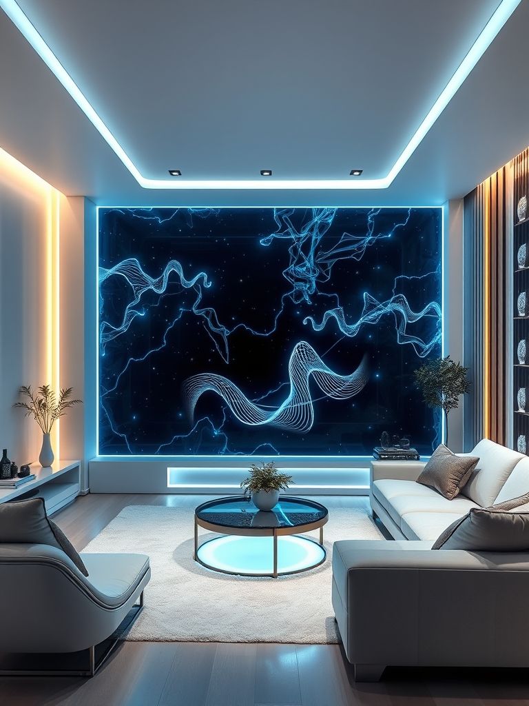 Accent Wall in Living Room Ideas