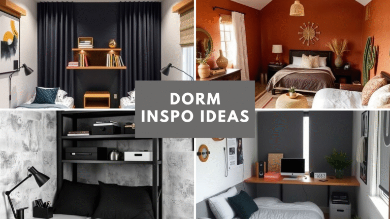 Aesthetic Dorm Inspo Ideas: Creative Setups for Every Personality