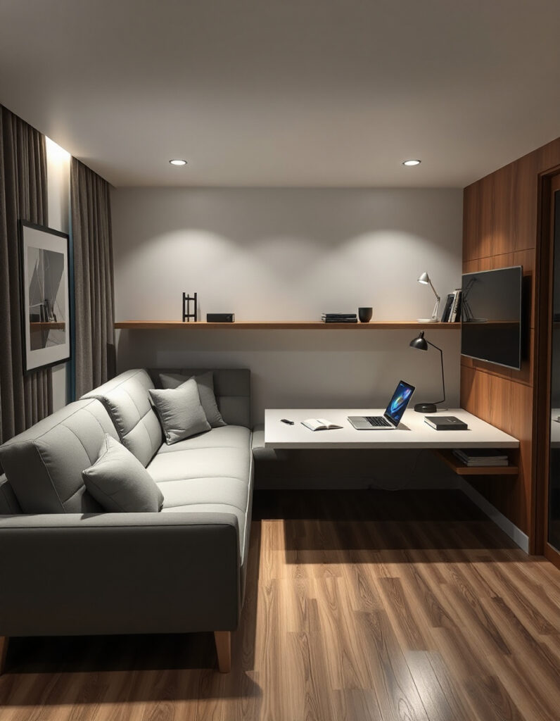 Clever Small Apartment Living Room Ideas