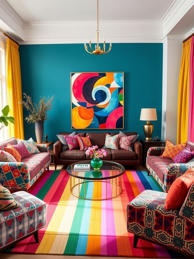 Colorful Living Room