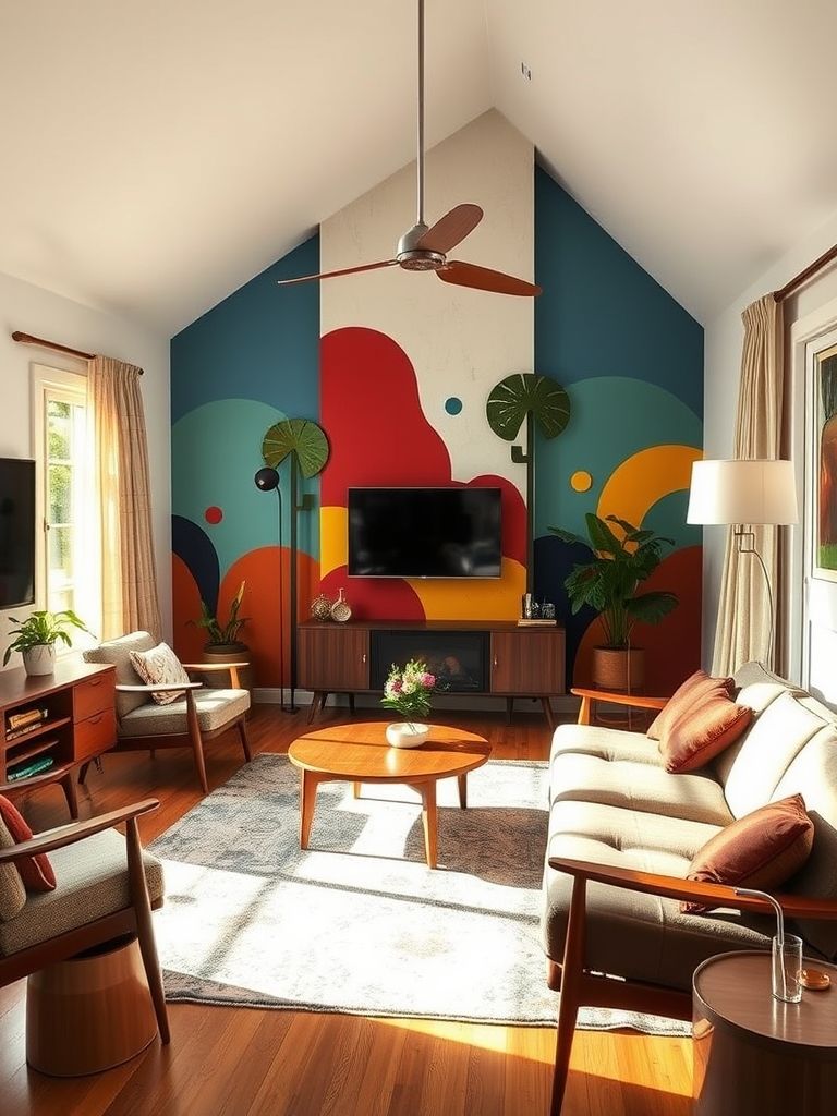 Accent Wall in Living Room Ideas