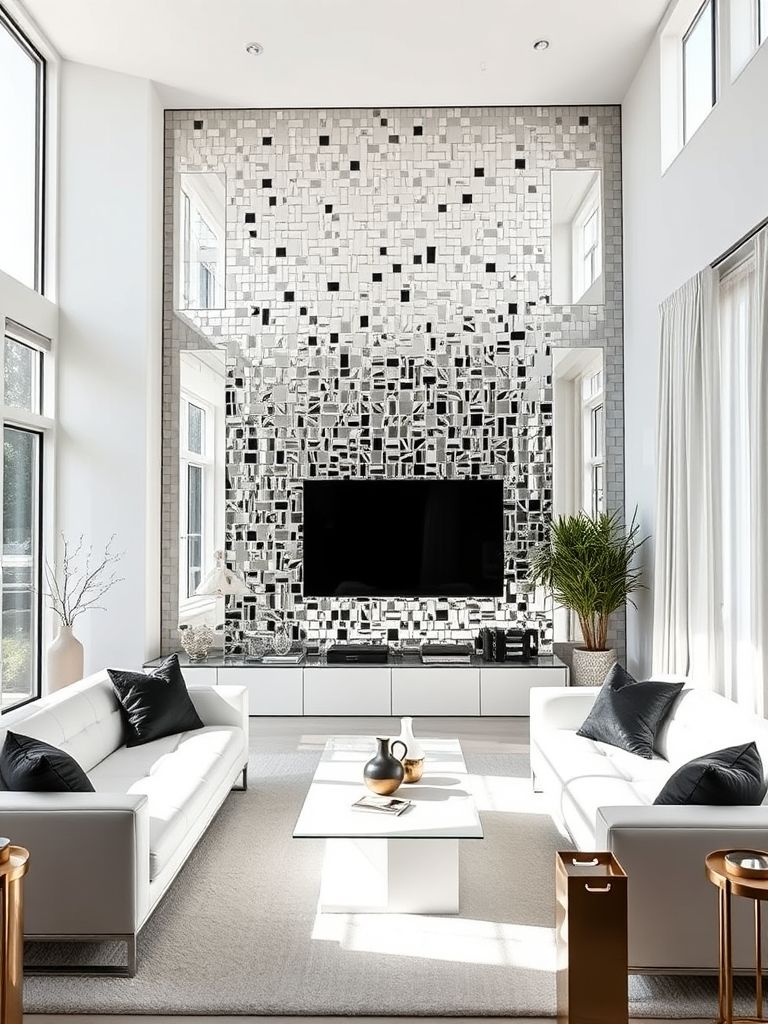 Accent Wall in Living Room Ideas