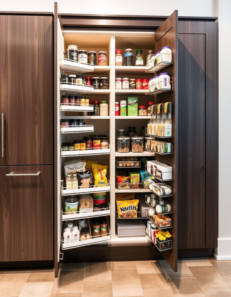 Surprising Shelving Concepts for Pantry