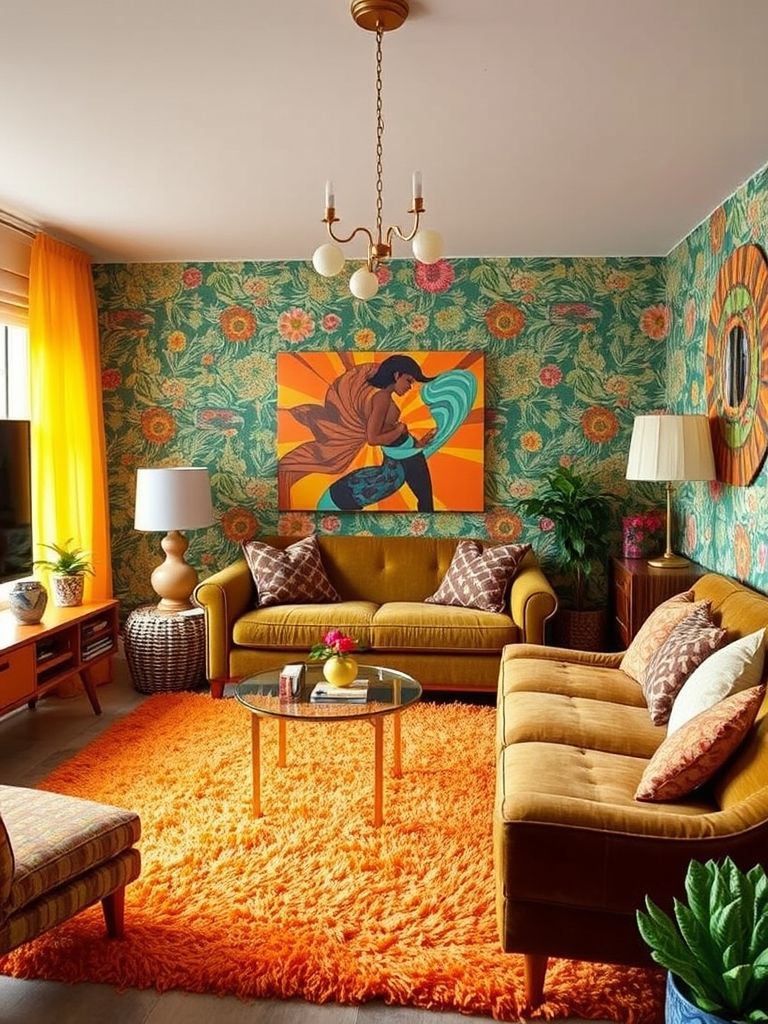 Colorful Living Room