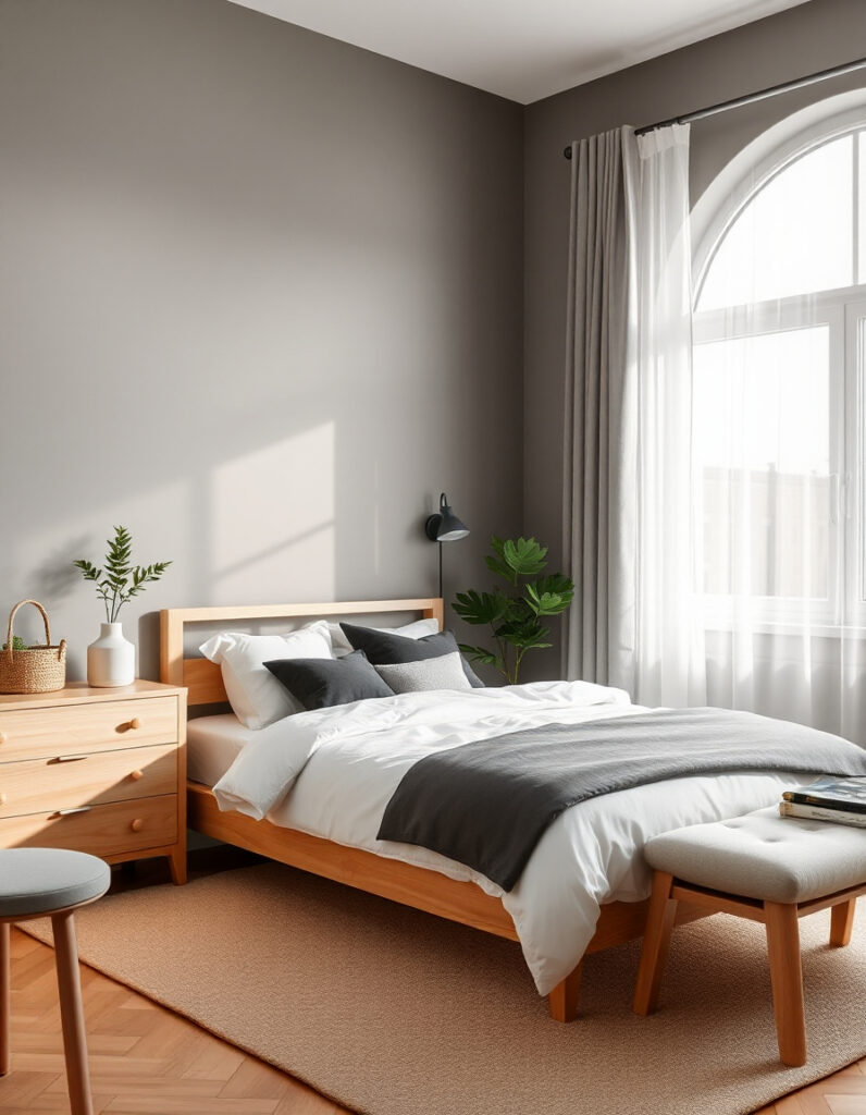 Gray Bedroom
