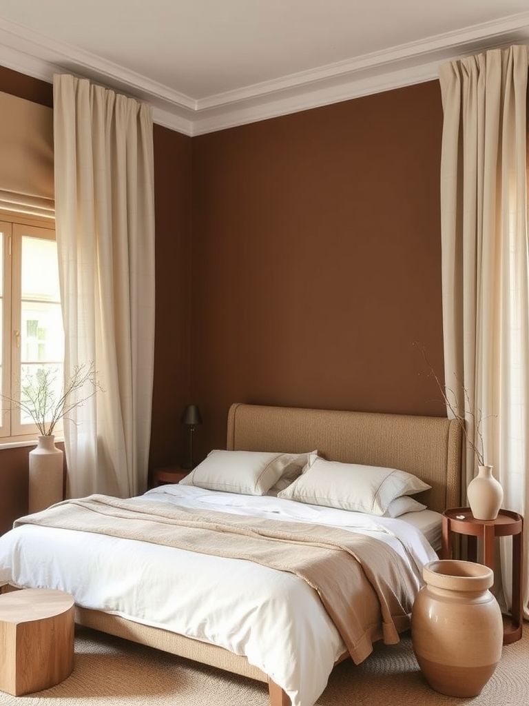 Brown Bedroom