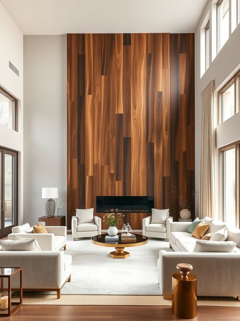 Accent Wall in Living Room Ideas
