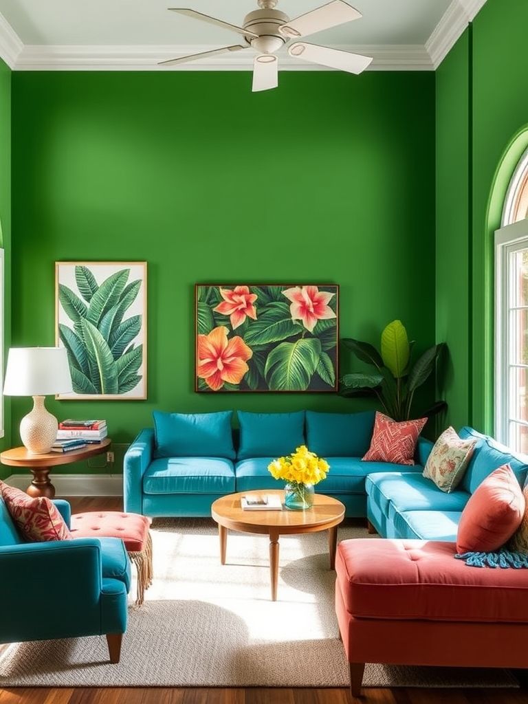 Colorful Living Room