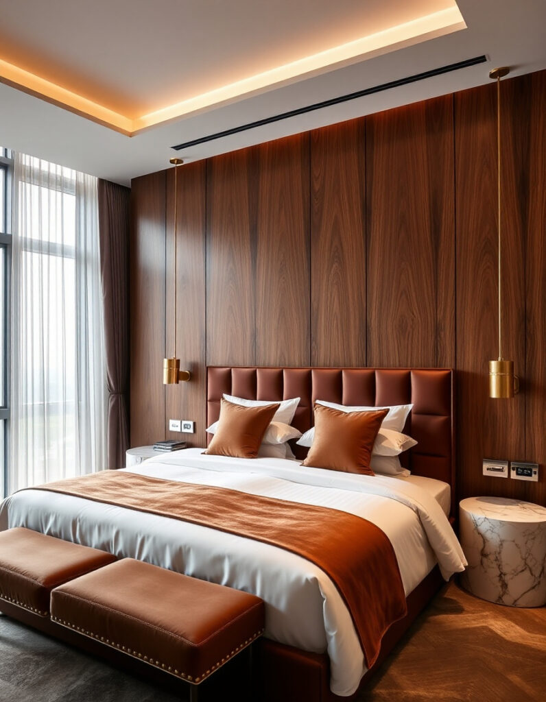 Brown Bedroom