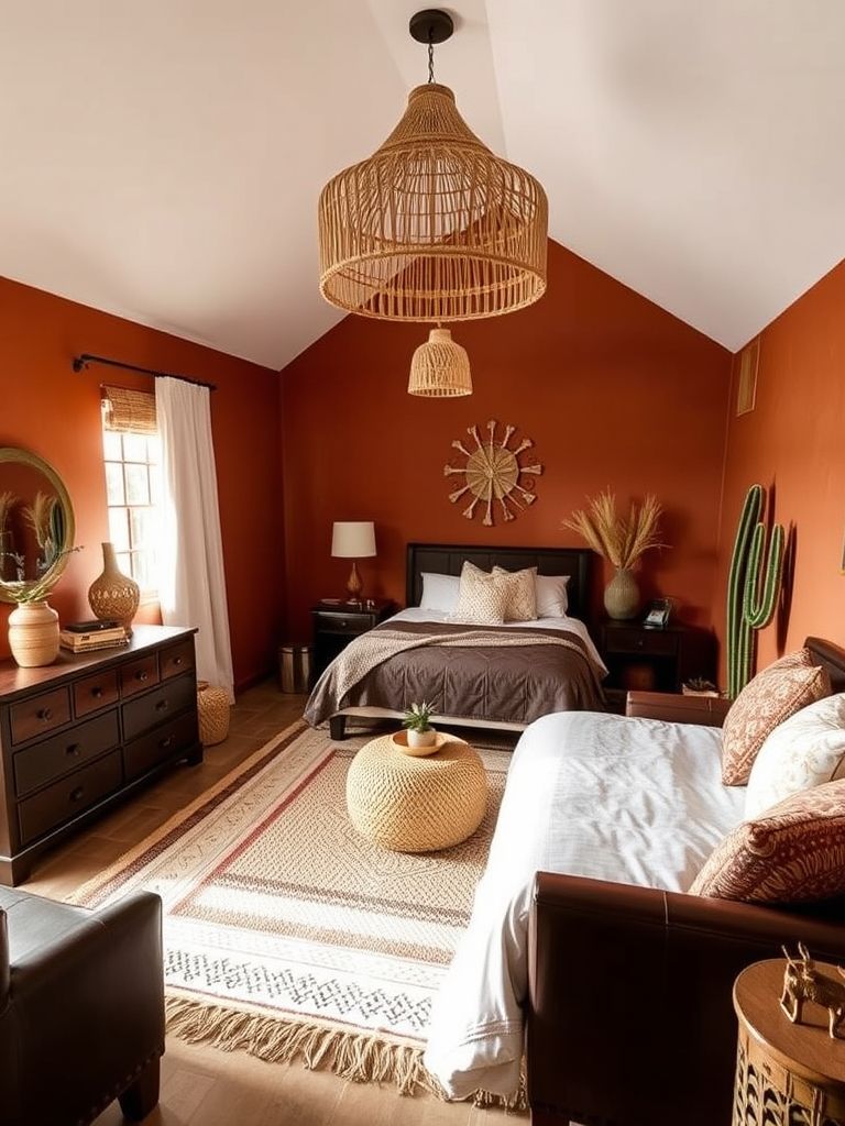 Brown Bedroom