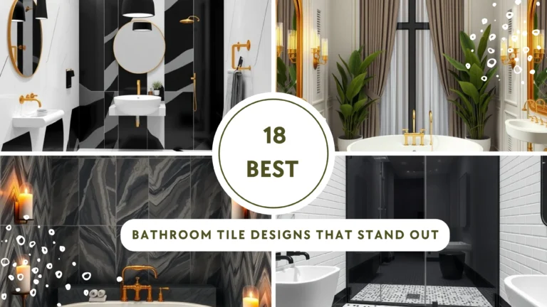 Bathroom Tile Designs That Stand Out