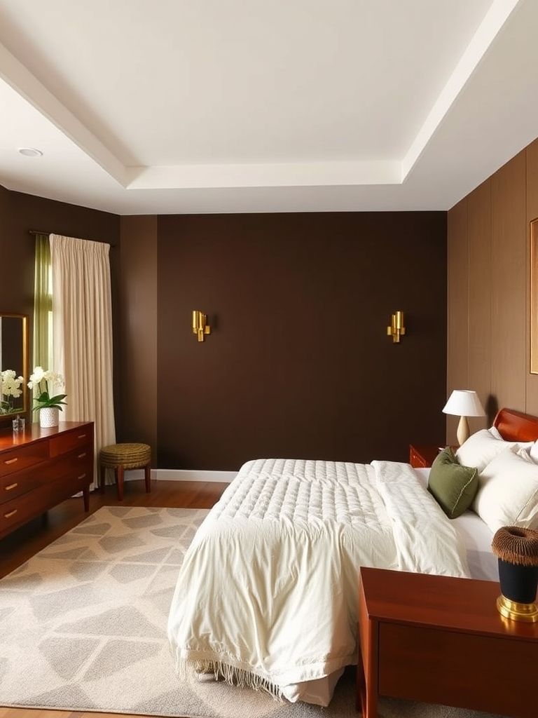 Brown Bedroom