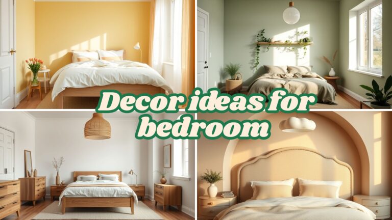 Stylish Decor Ideas for Bedrooms to Transform Your Space