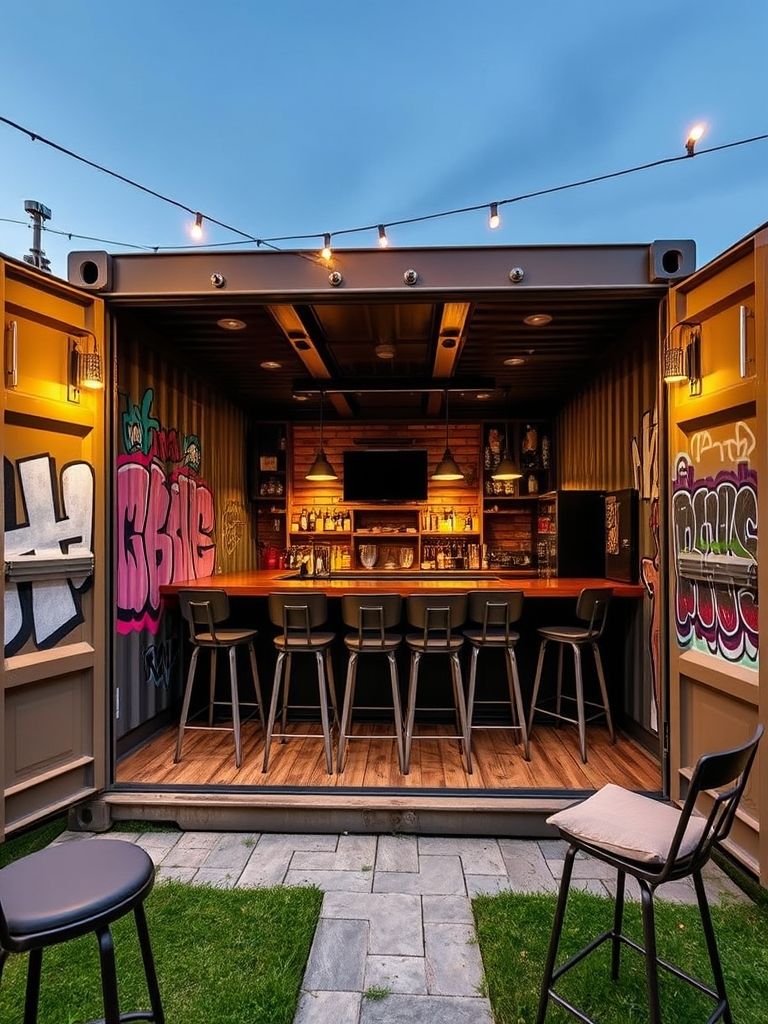 Outdoor Bar Ideas On Backyard