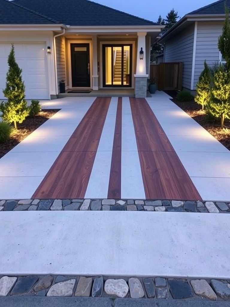 Modern Driveway Ideas