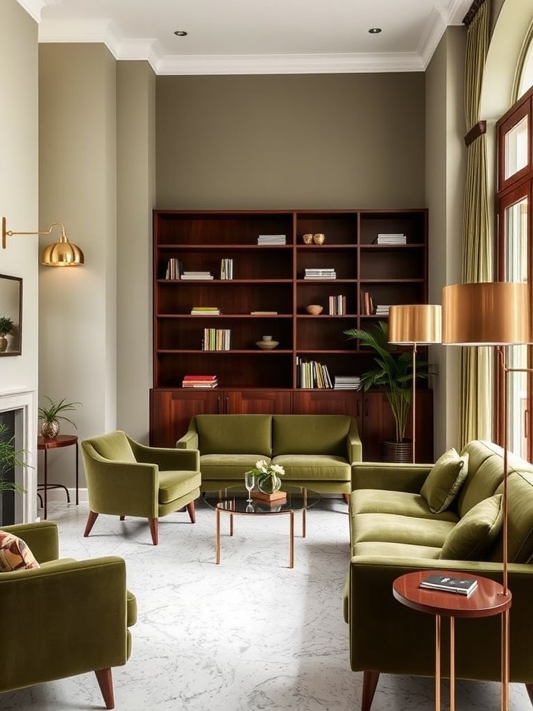 Mid-Century living room