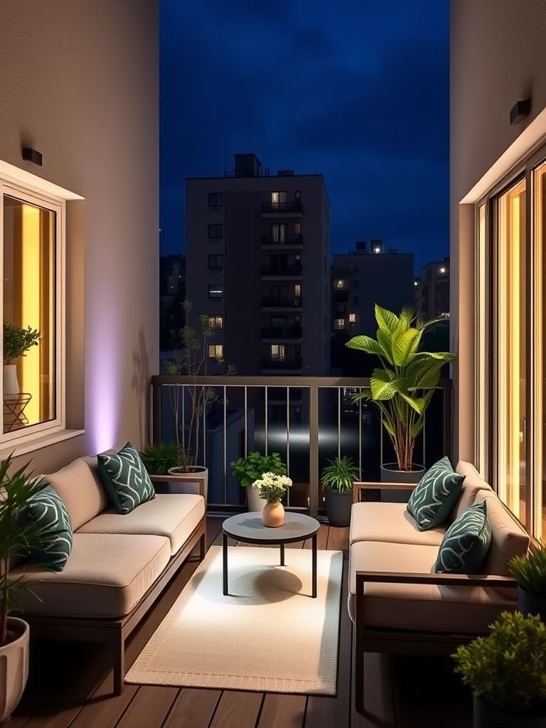 Balcony Living Room Ideas