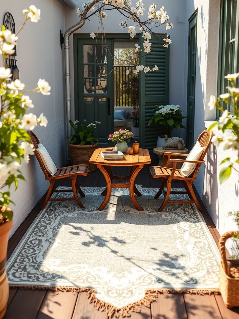 Spring Decor for the Terrace