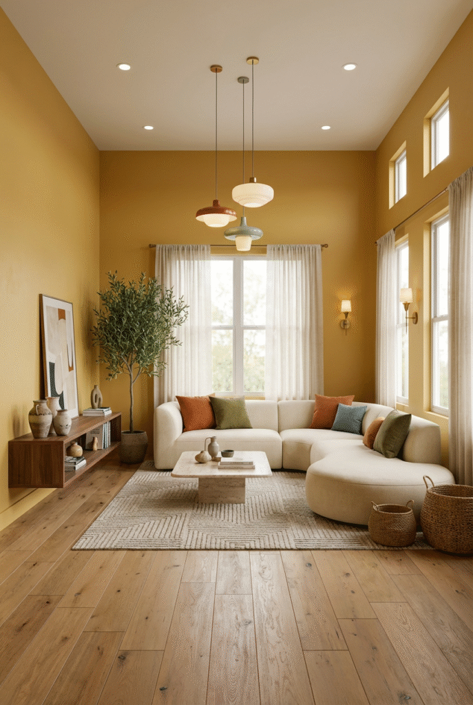 20 Living Room Painting Ideas-17