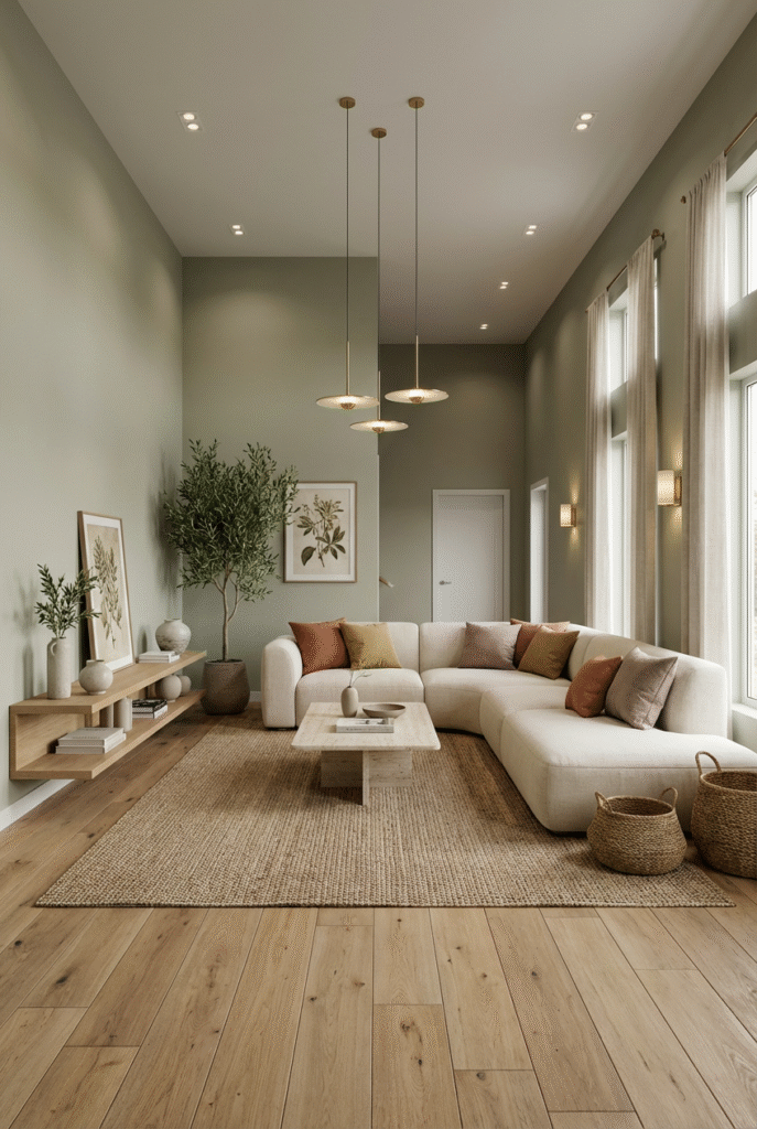 20 Living Room Painting Ideas-19