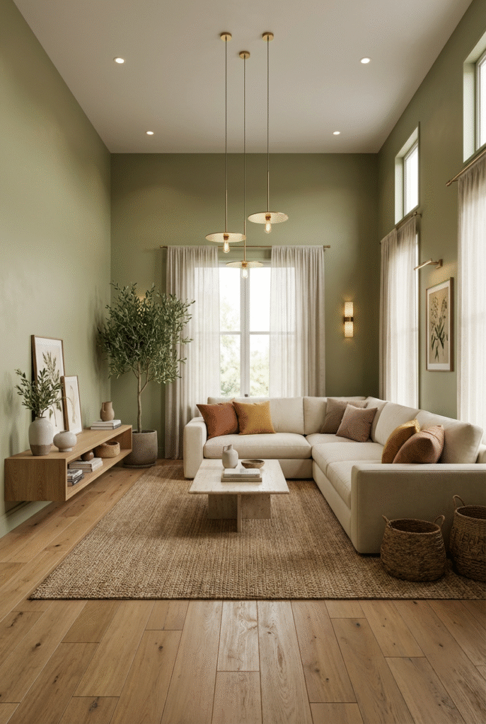 20 Living Room Painting Ideas-20